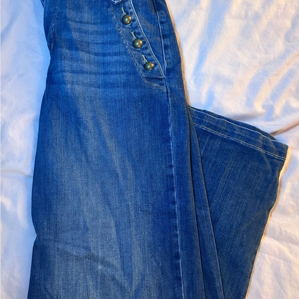 St. John's Bay Deep Blue Flare Jeans
